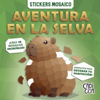 STICKERS MOSAICO - AVENTURA EN LA SELVA