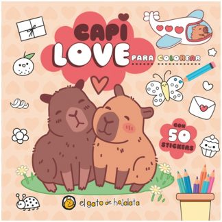 CAPI LOVE. CAPI PARA COLOREAR