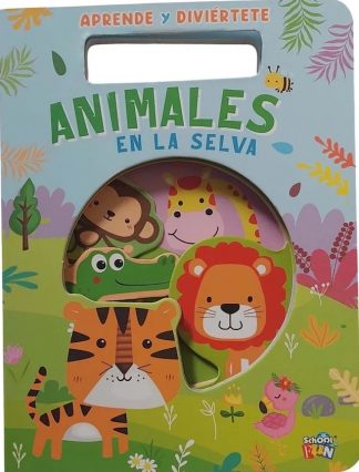 APRENDE Y DIVIERTETE - ANIMALES DE LA SELVA