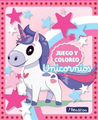 JUEGO Y COLOREO UNICORNIOS