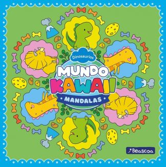 MANDALAS KAWAII - DINOSAUIROS
