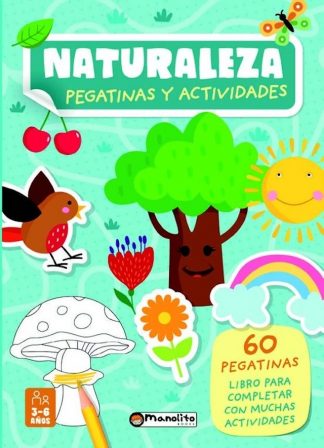NATURALEZA - PEGATINAS Y ACTIVIDADES