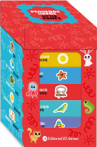 PEQUEÑOS LIBROS - 6 LIBROS BILINGUES