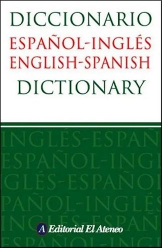 DICCIONARIO ESPAÑOL - INGLES / ENGLISH - SPANISH DICTIONARY