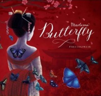 MADAMA BUTTERFLY PARA COLOREAR