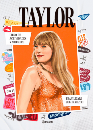 TAYLOR SWIFT - LIBRO DE ACTIVIDADES Y STICKERS