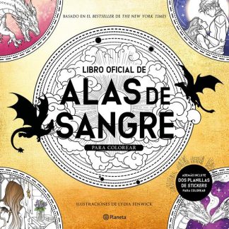 LIBRO OFICIAL DE ALAS DE SANGRE PARA COLOREAR
