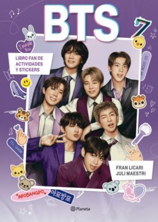 BTS - LIBRO DE ACTIVIDADES Y STICKERS