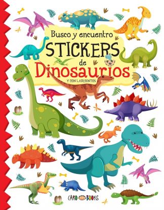 BUSCO Y ENCUENTRO STICKERS DE DINOSAURIOS
