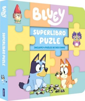 BLUEY - LIBRO JUGUETE - LIBRO DE ROMPECABEZAS