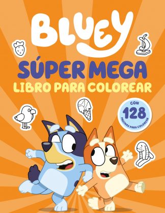 BLUEY - SUPER MEGA LIBRO PARA COLOREAR