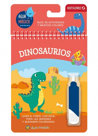 DINOSAURIOS - A JUGAR CON AGUA MAGICA