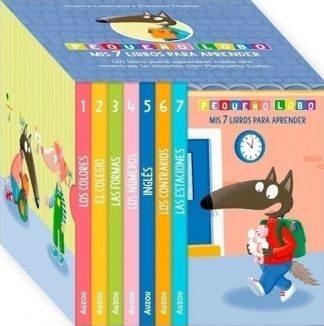 PEQUEÑO LOBO BOX - MIS 7 LIBROS PARA APRENDER